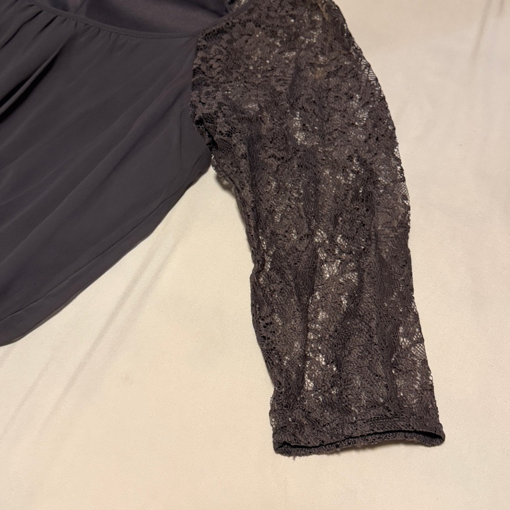 Speechless Charcoal Gray Dress - Picture 4 of 10